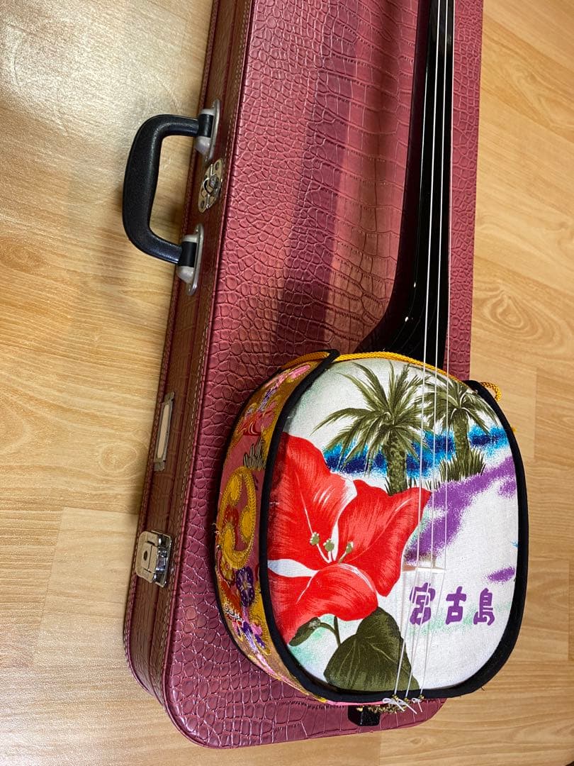 【希少 美品】 三線 沖縄 [宮古島製] ハードケース付き