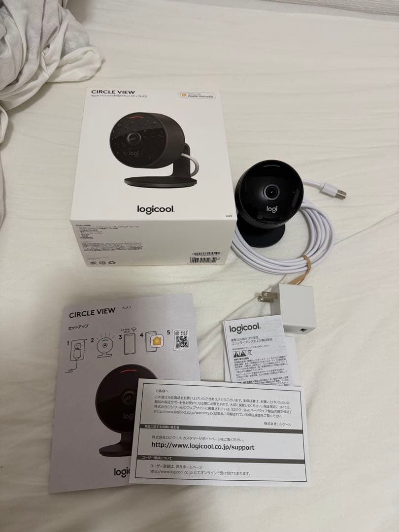ロジクール Apple Kit対応 セキュリティカメラ