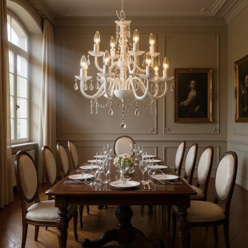 １２灯 LED対応【新品】電球付属 シャンデリア　アンティーク風