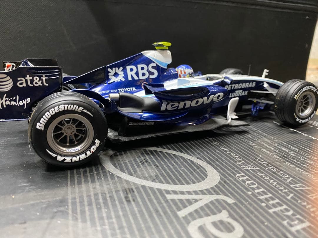 1/18 hotwheels ウィリアムズトヨタ FW29 A.ブルツ