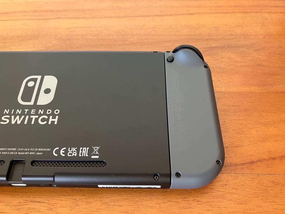 Nintendo Switch グレー 本体 動作確認済/保護ケース付