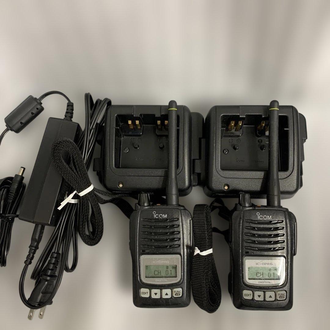 アイコム　デジタル簡易無線　登録局　DPR6 5W 2台セット