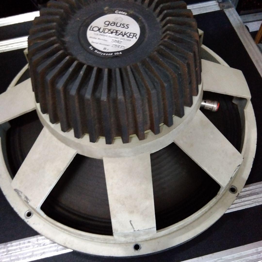 gauss 5842 スピーカー 15インチ安定した低音の魅力。