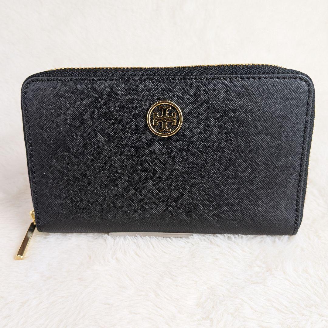 ✨️未使用✨️　トリーバーチ エマーソン ミディアム ラウンドジップ ミニ財布