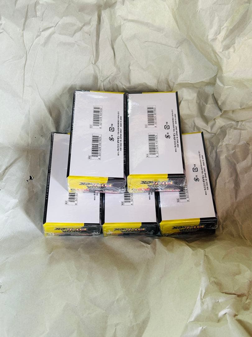 ポケモンカードゲーム MEGAドリームex 未開封 シュリンク付き 5BOX