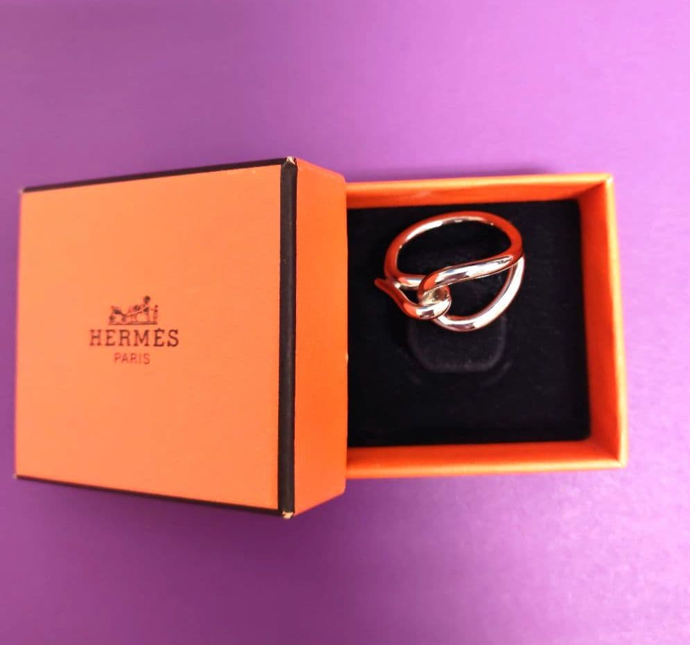 HERMES スカーフシルバーリング