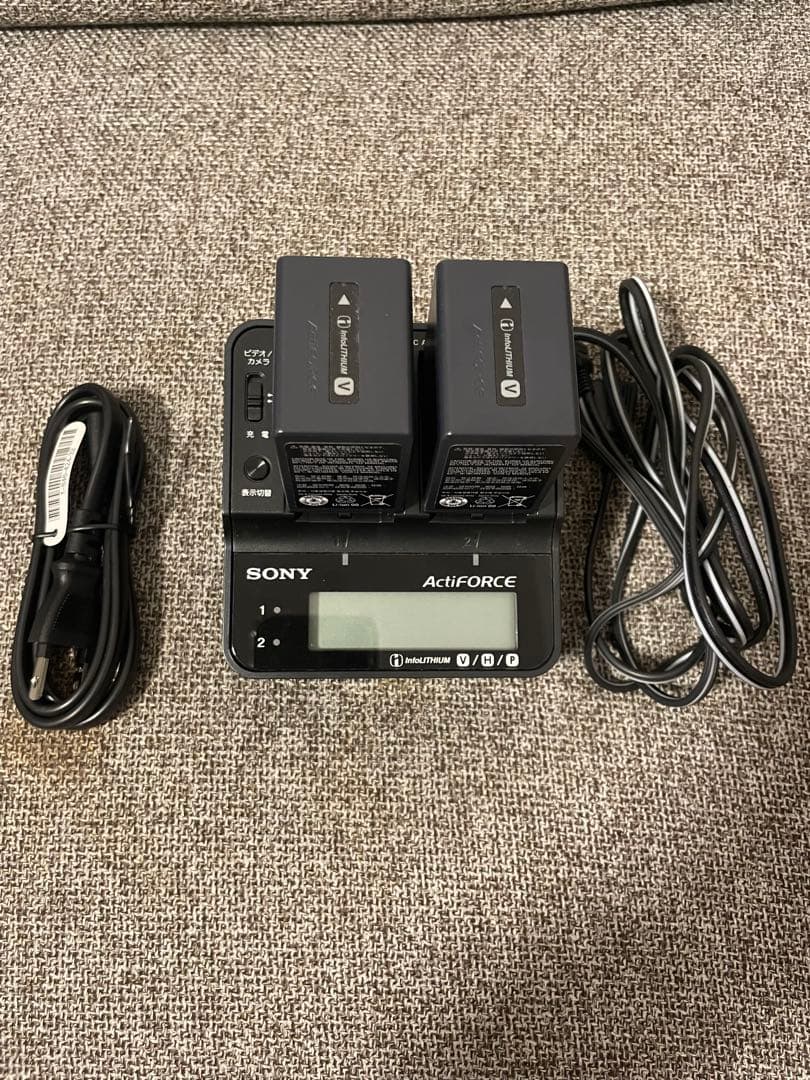 SONY FDR-AX60 バッテリーセット&ヘッドセット&無線機&ハンディカム