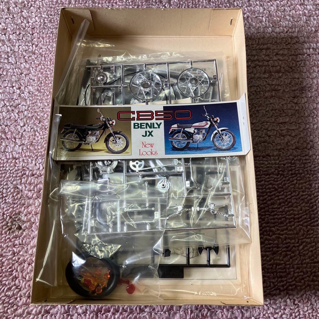 ホンダベンリィ　honda benly CB50JX プラモデル　union
