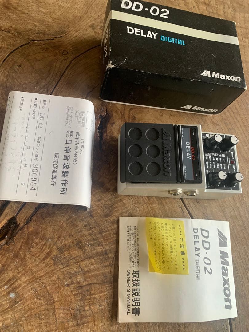 maxonm マクソン 80s ディレイ DD-02 名作