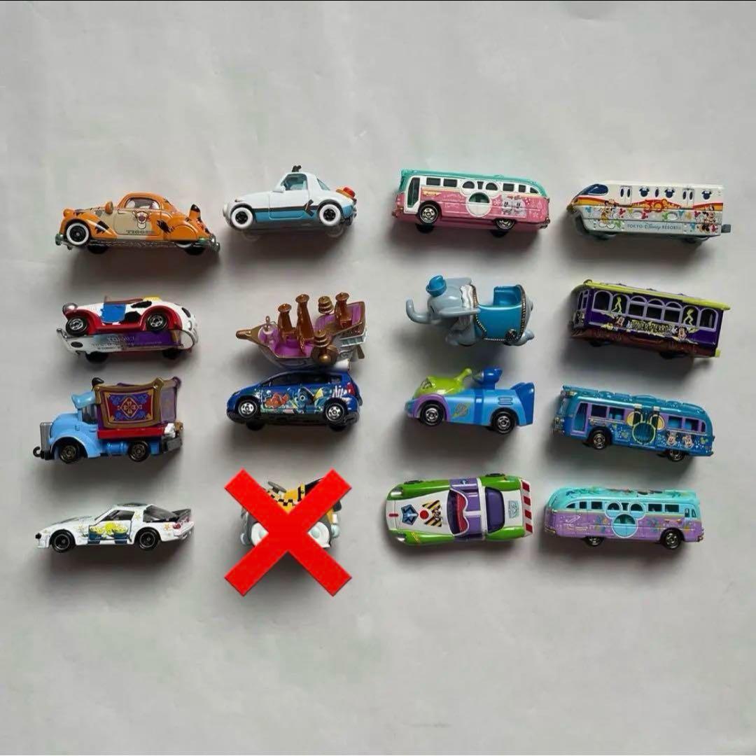 ディズニー　ミニカー　セット