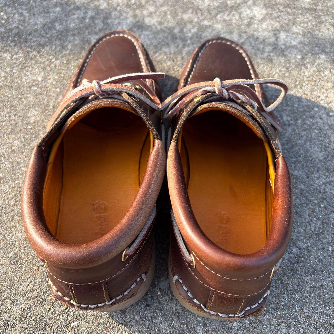 靴 Timberland 3eye 25.5cm dark brown