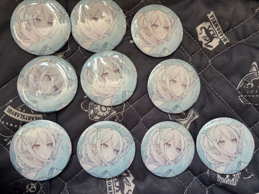 プロセカ グリッター缶バッジ グリ缶 天馬咲希 46A