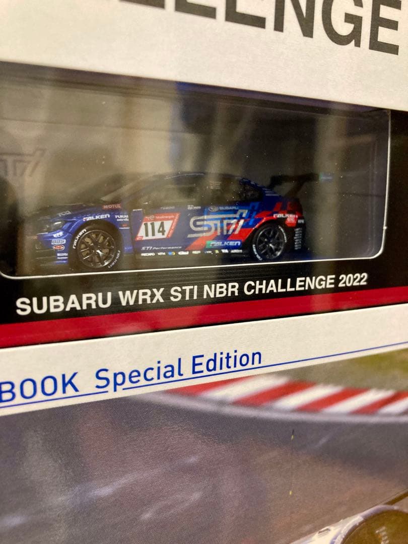 京商MINI CAR&BOOK17 SUBARU WRX STI NBR OL版
