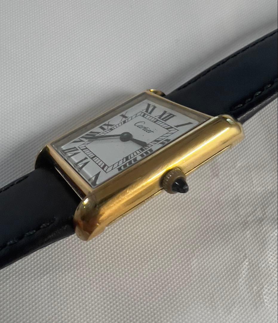 Cartier メンズLM 70's初期 プレマストタンク 手巻き