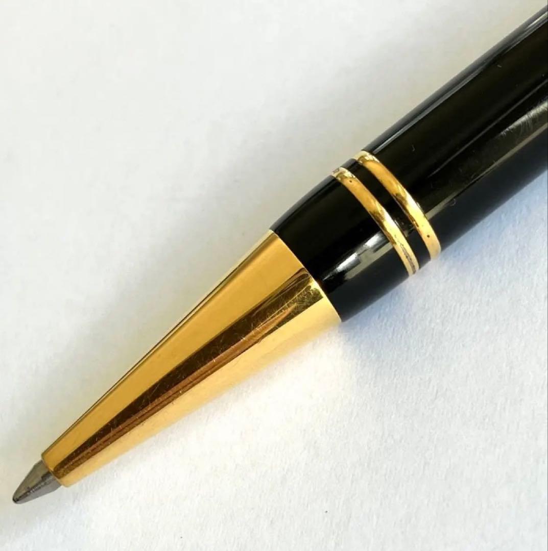 英国製/重厚なブラック軸にダブル金環のパーカーデュオフォールドBP