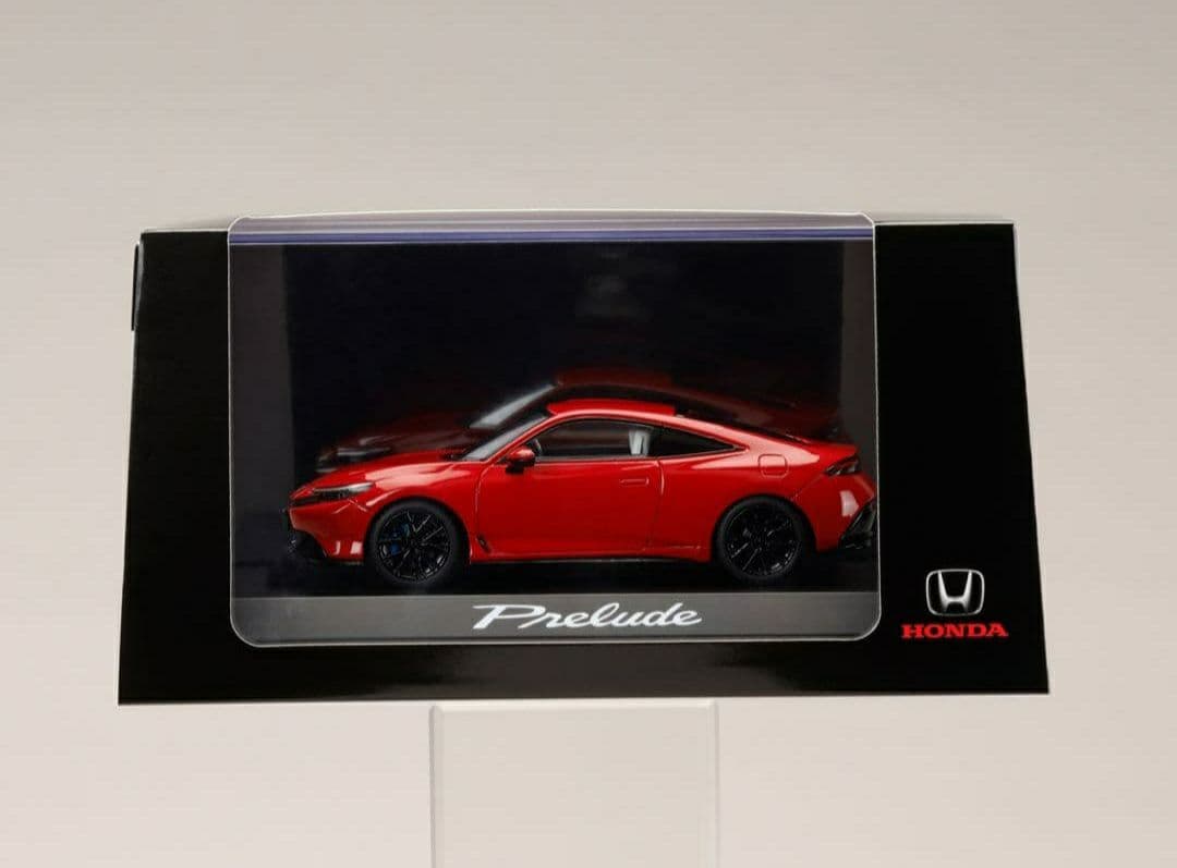 【新品未開封】 プレリュード 1/43 ミニカー レッド