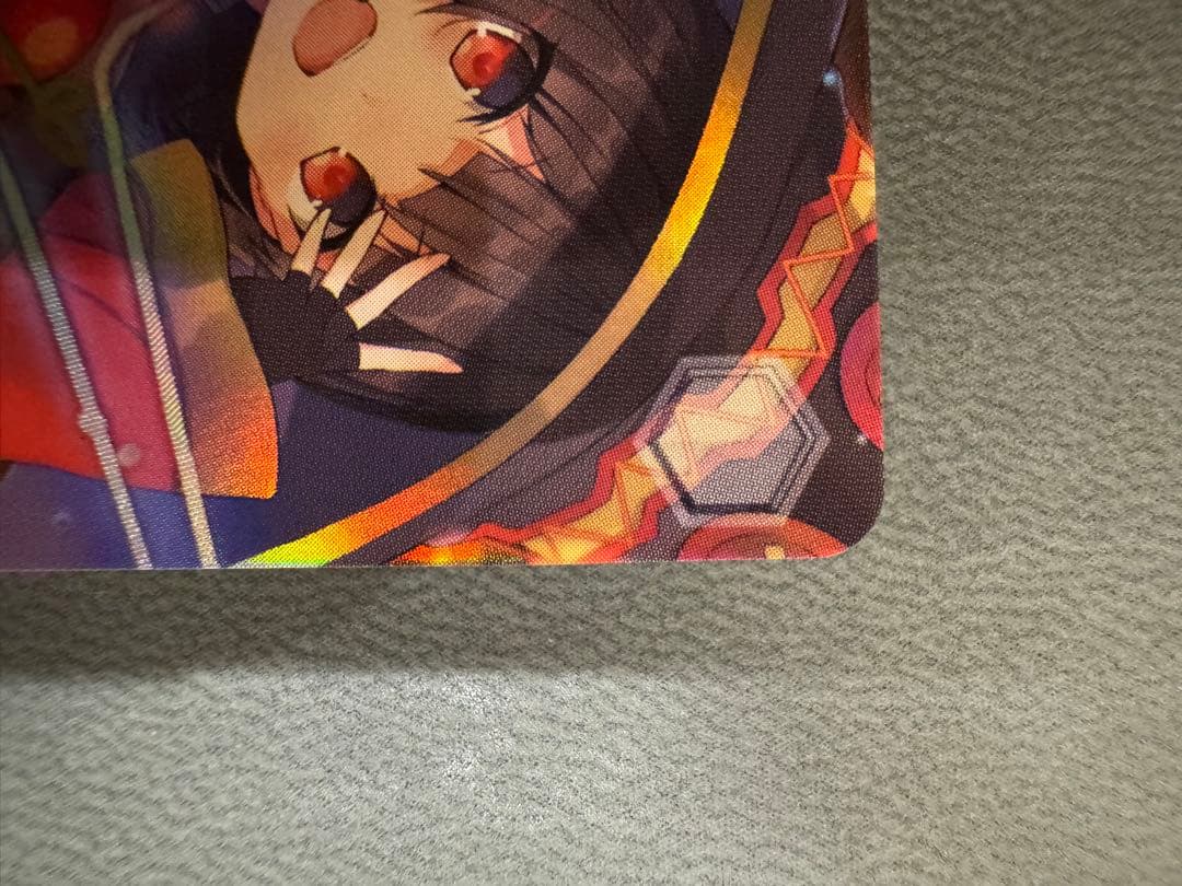 ws ヴァイスシュヴァルツ　紅魔族一の天才　めぐみん　sp サイン