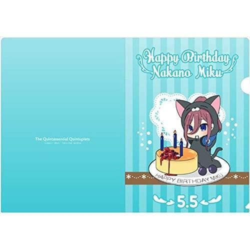 五等分の花嫁　あにまるっこ　クリアファイル 2020バースデー 5種セット