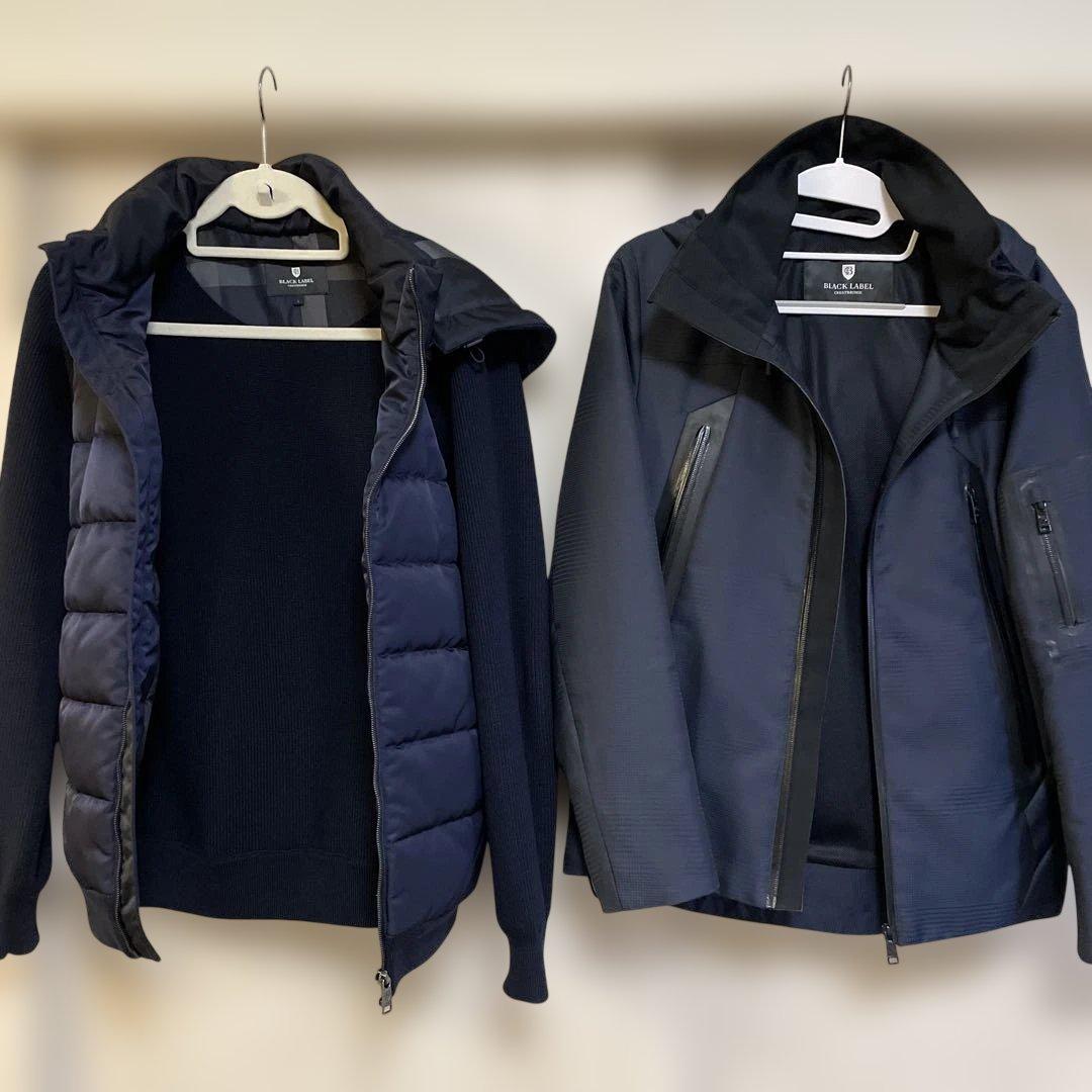 BLACK LABEL CRESTBRIDGE ネイビー ジャンパー✖️2