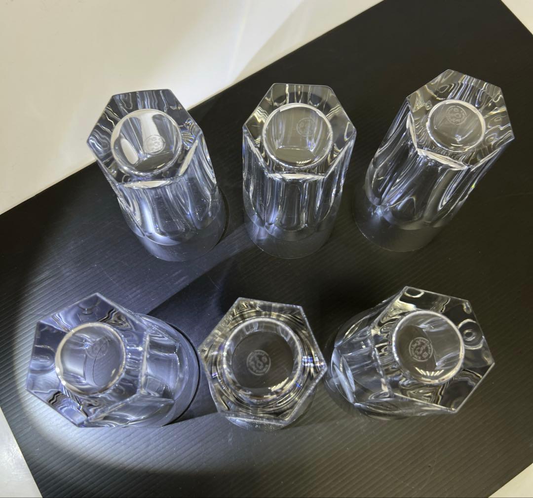 ☆洋3 バカラ　アルクールハイボールグラス6客　高さ14㎝ 東Y7-1020⑤