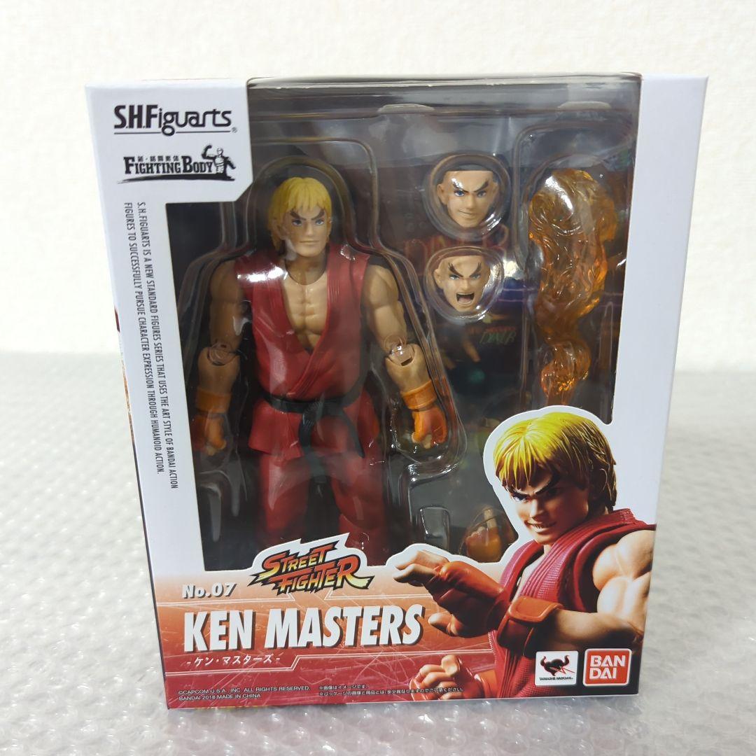 【希少・未開封品】S.H.フィギュアーツ ケン・マスターズ アクションフィギュア