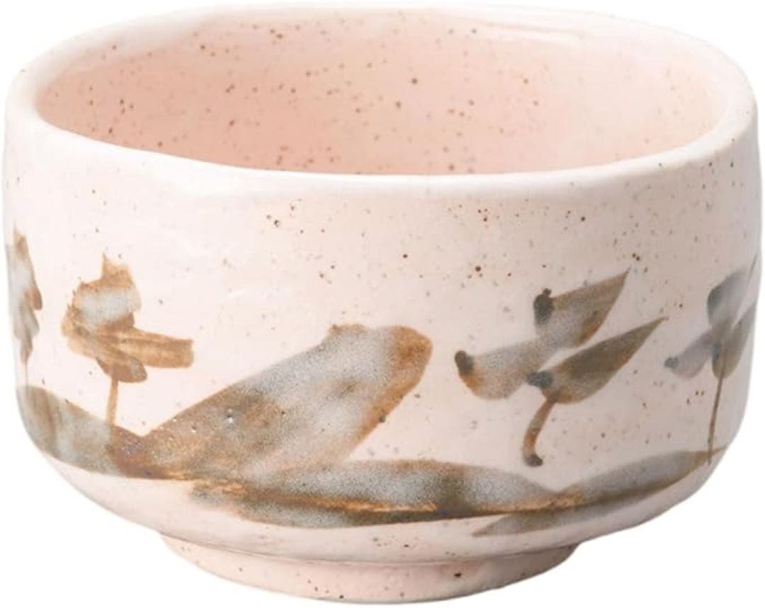 抹茶碗 11.3×H7.2cm 桃山山水画抹茶碗 茶道 茶道具 抹茶茶碗日本製