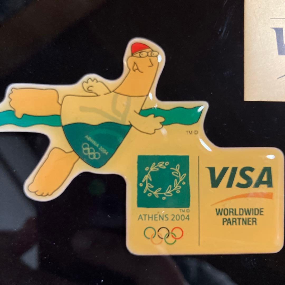 希少！Visa アテネオリンピック2004 ノベルティピンバッジ6個セット