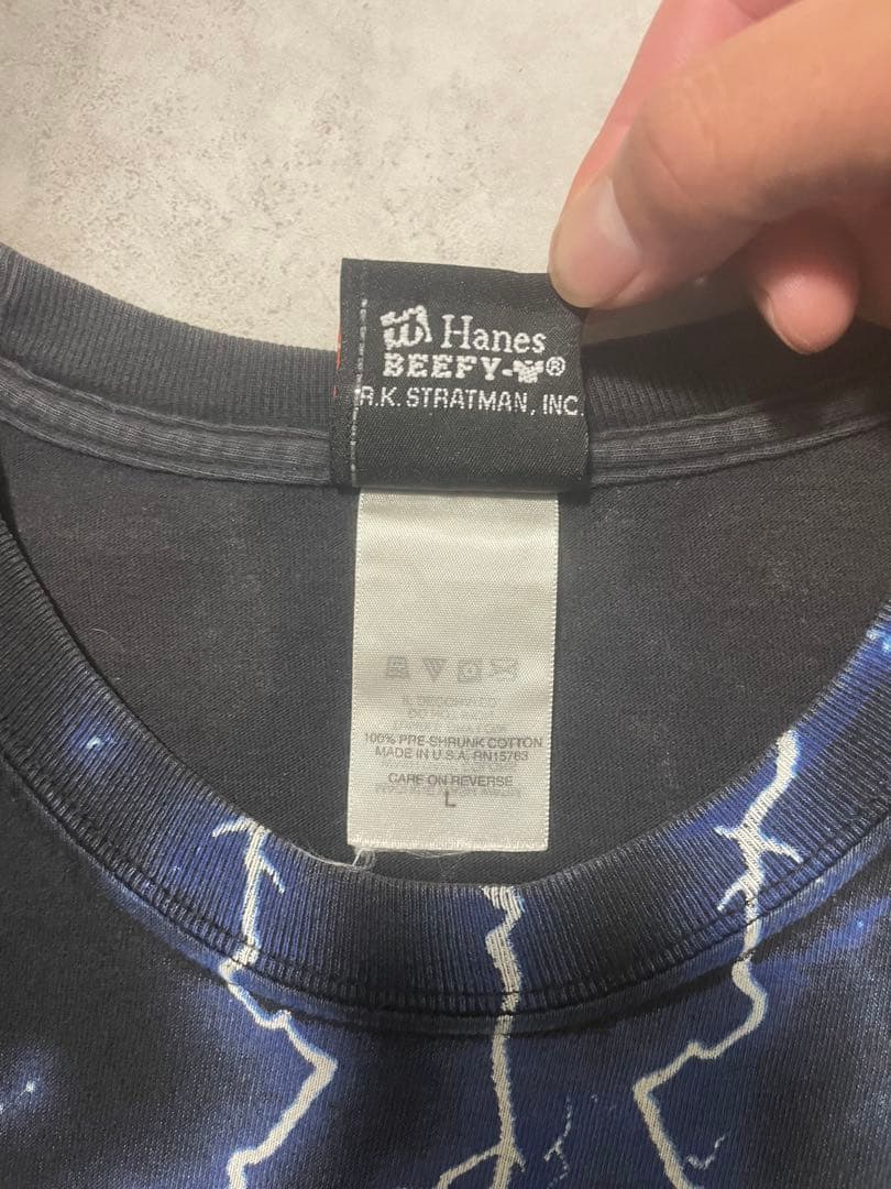 激レア！90sハーレーTシャツ！ブルーフレーム！