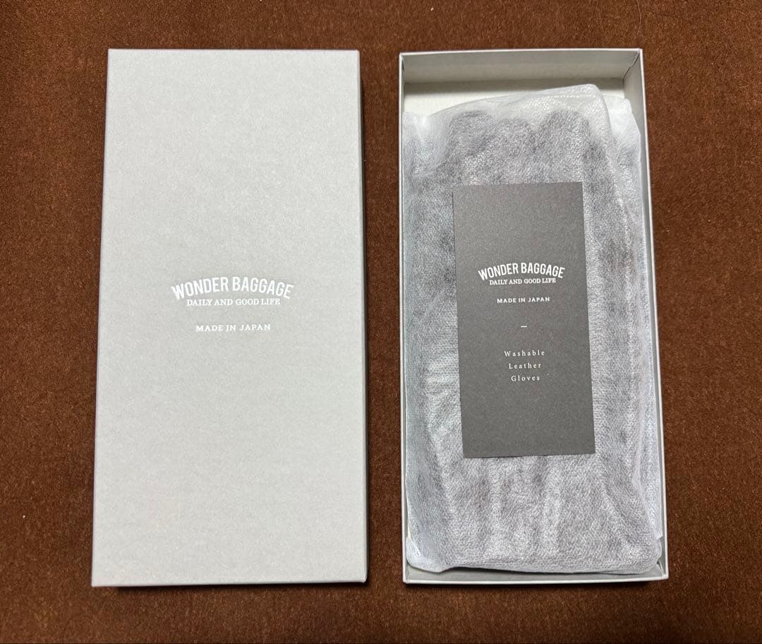 WONDER BAGGAGE レザーグローブ ウインドガード Mサイズ