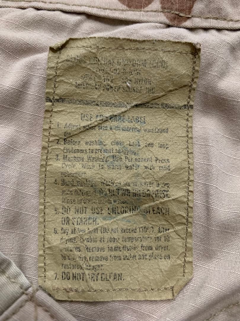 【実物】US ARMY 米陸軍 CCU 3CL 上下セット L-R 希少！