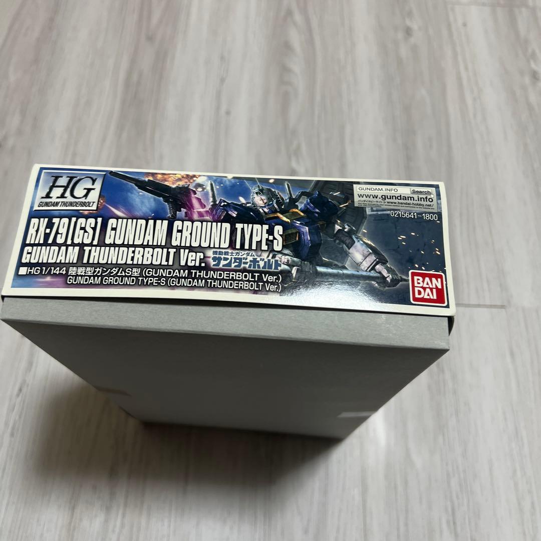HG ガンダム グラウンドタイプ S ガンダム サンダーボルト 陸戦型ガンダム