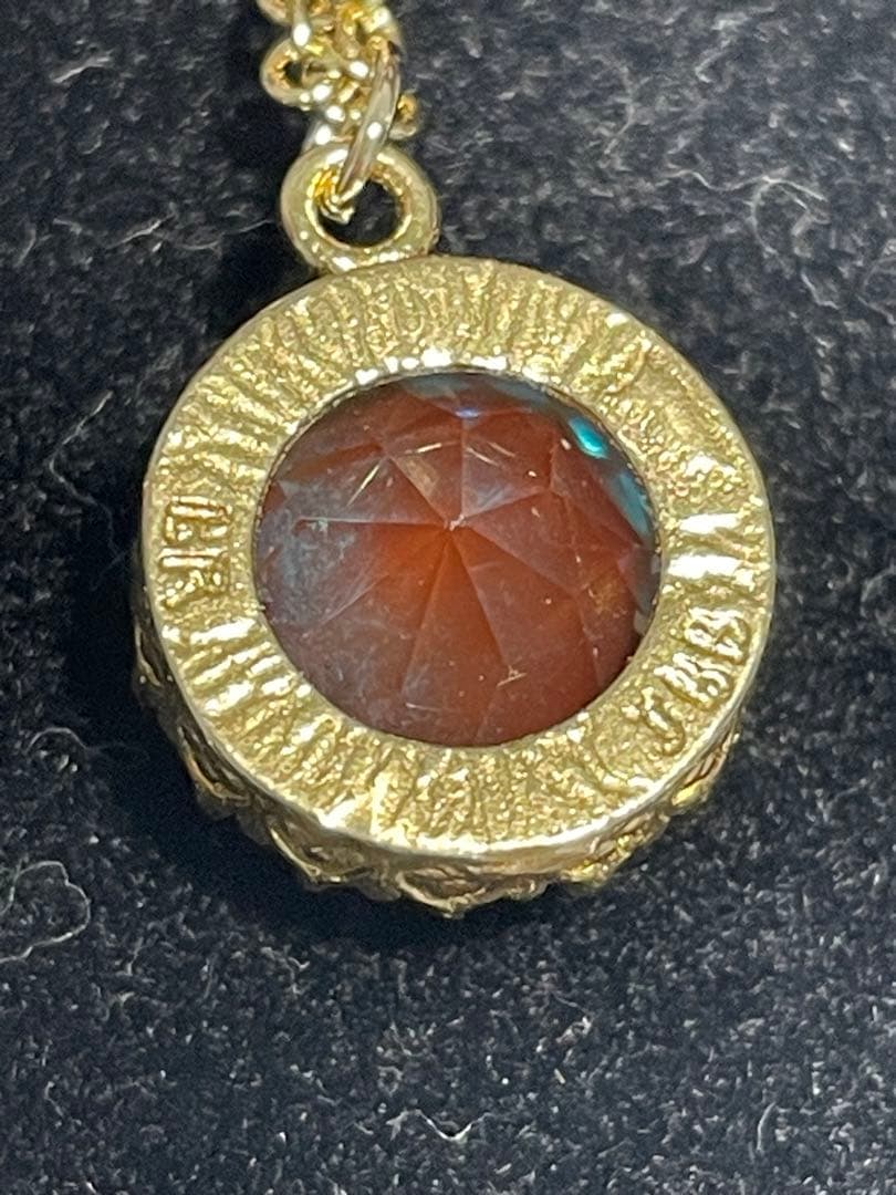 ふう　アンティーク　サフィレット　ネックレス