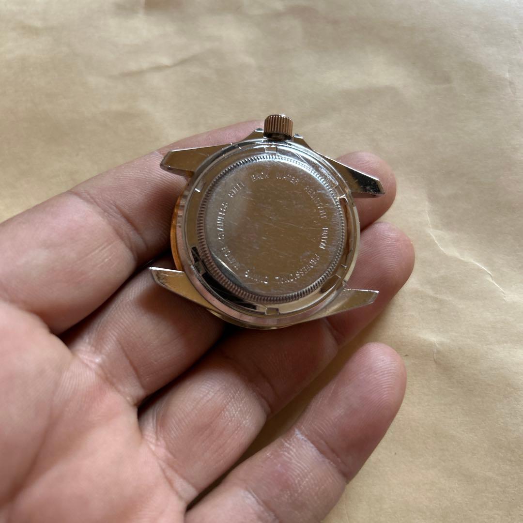 招*猫様 Bulova 自動巻き時計 ゴールド/ブルー