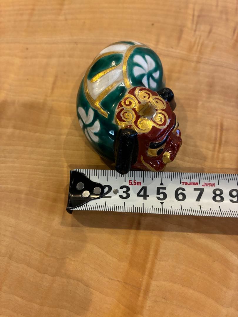 白井半七 獅子香合 香合 茶道具 共箱