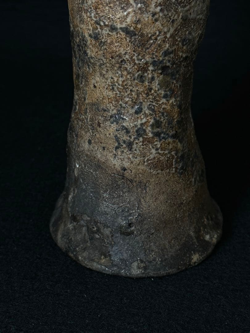 古伊賀　花生　花瓶　伊賀焼