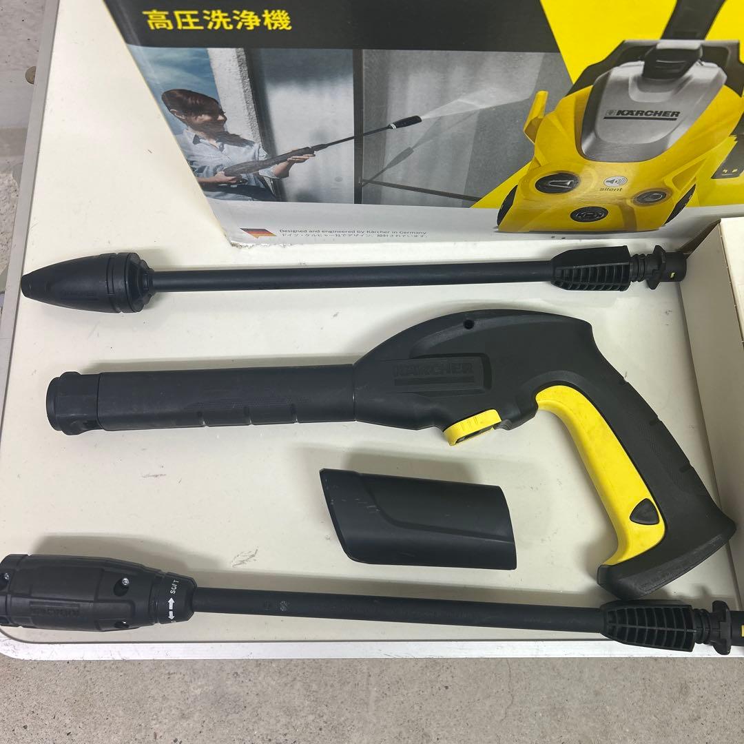 極美　ケルヒャー　高圧洗浄機　KARCHER K3 サイレント　キャスター
