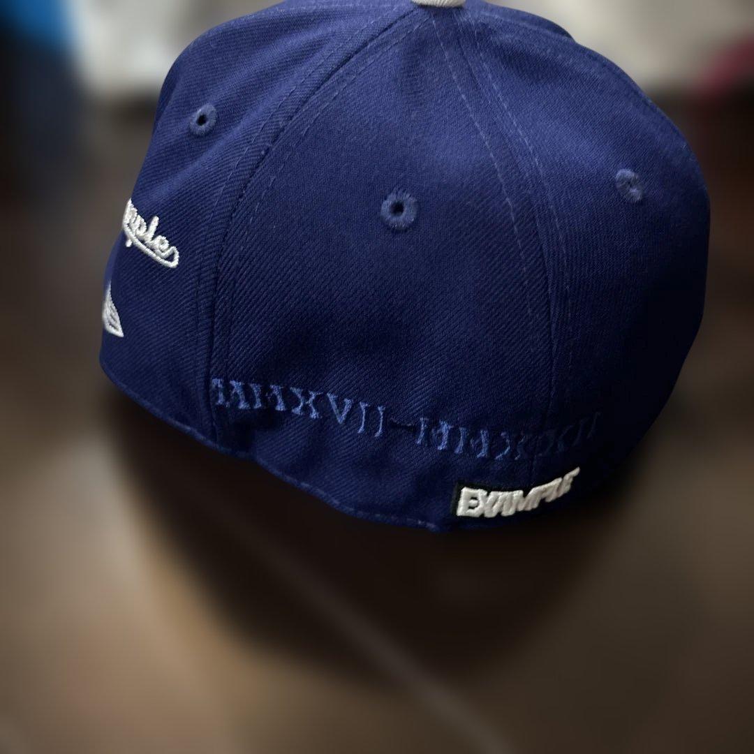 EXAMPLE キャップ ブルー NEW ERA ニューエラ MFC STORE