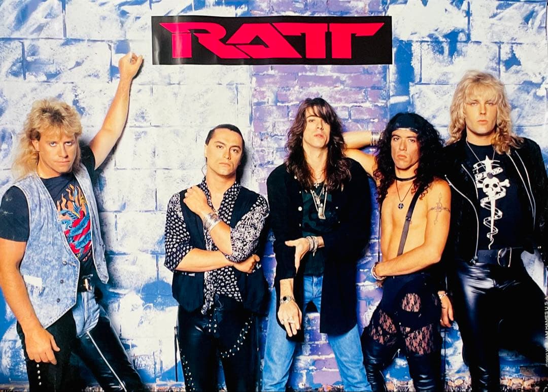 新品未使用　RATT（ラット） DETONATOR期 A1サイズポスター！