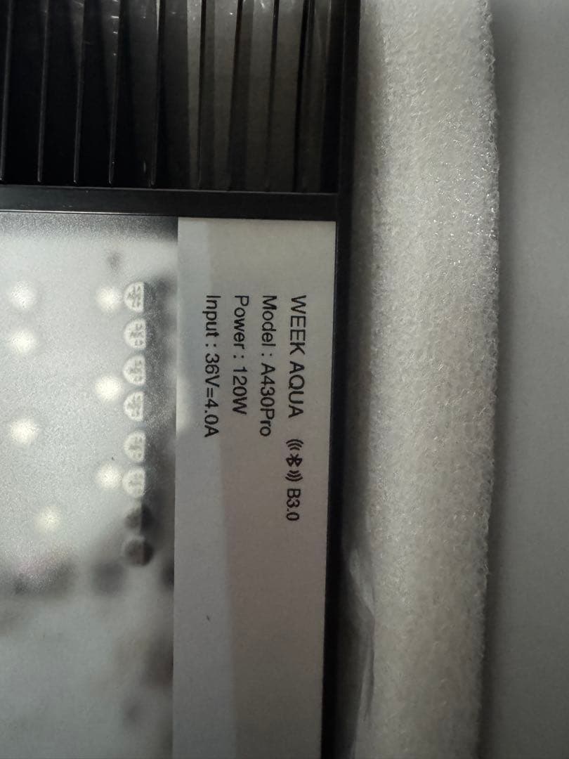 WEEK AQUA A430 TH RGB ブラック