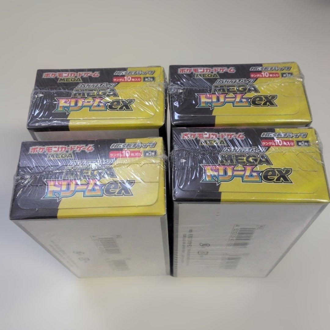 ポケモンカード MEGAドリームEX 4BOX