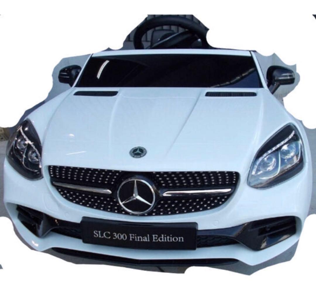 乗用ラジコン　ベンツ　SLC　白　完成車　おもちゃ