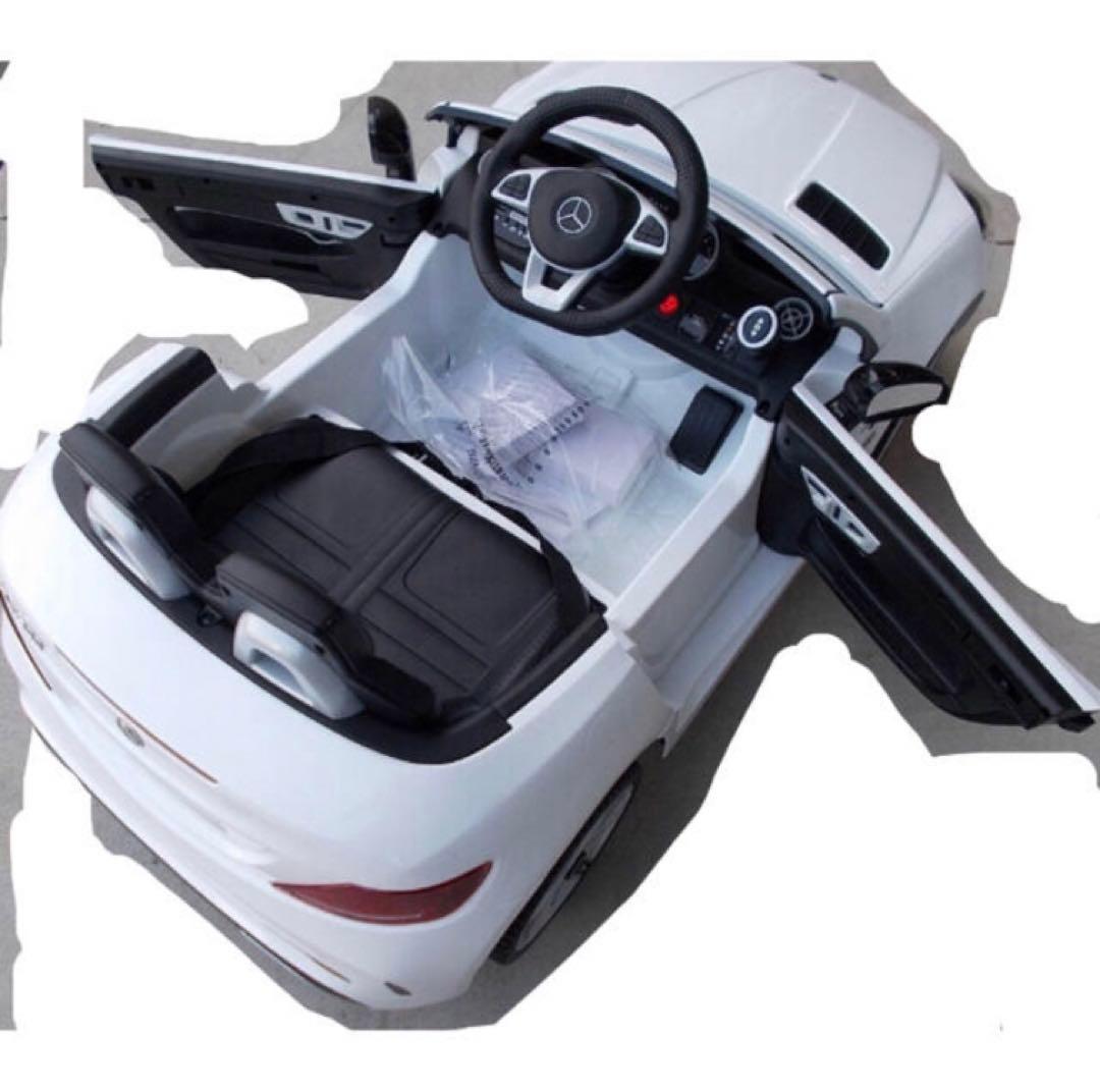 乗用ラジコン　ベンツ　SLC　白　完成車　おもちゃ