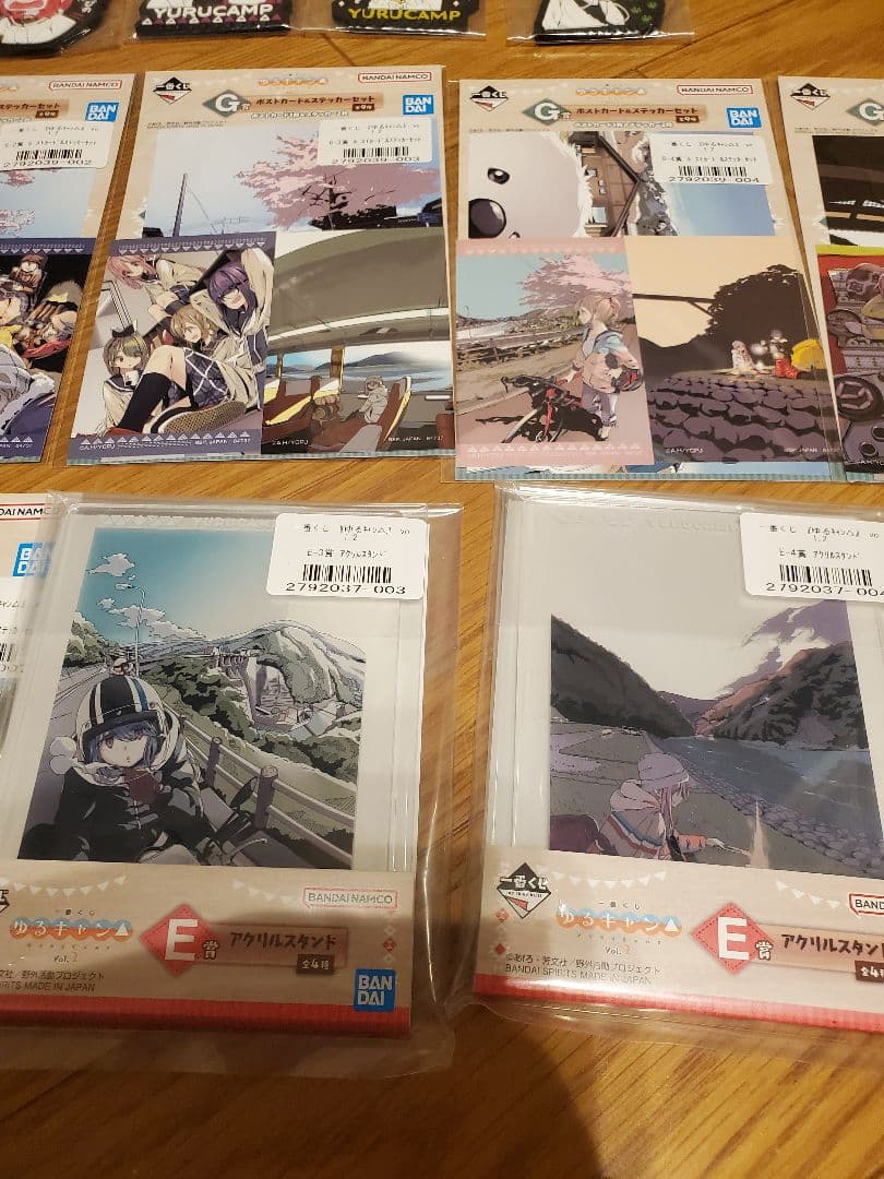 ゆるキャン　一番くじ　C～H賞まとめ売り