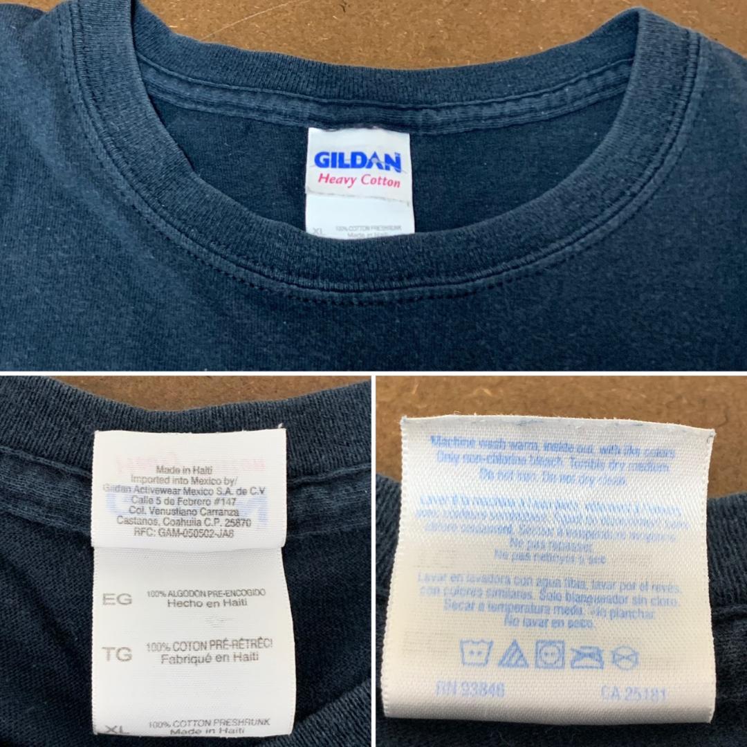 [NIRVANA SMILE] ヴィンテージTシャツ GILDAN ブラック