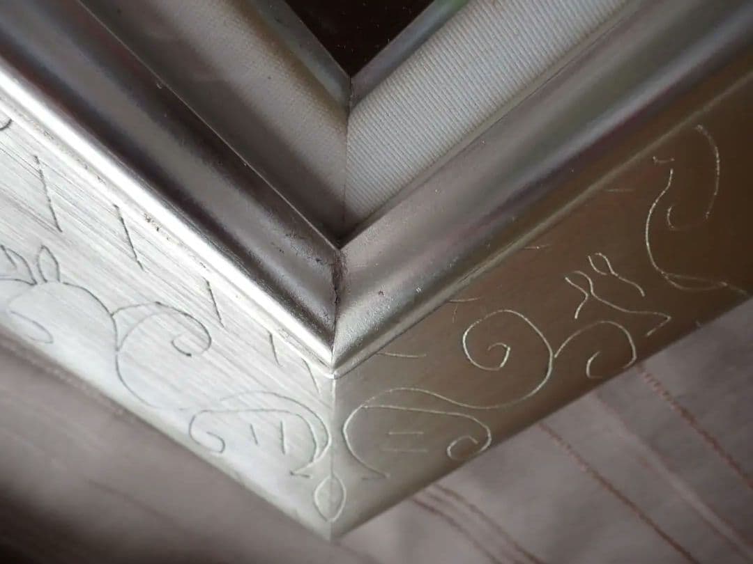 油彩画額縁 F4 デラグラスA 未使用 ペガサス S NA405223【送料込】