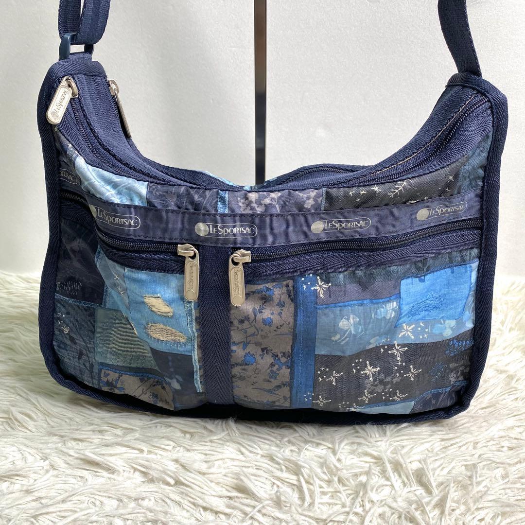 美品✨レスポートサック デニムキルト ショルダーバック デラックスエブリデイ