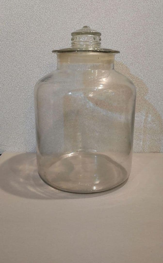 711B44骨董品 置物 昭和レトロ ガラス瓶 骨董