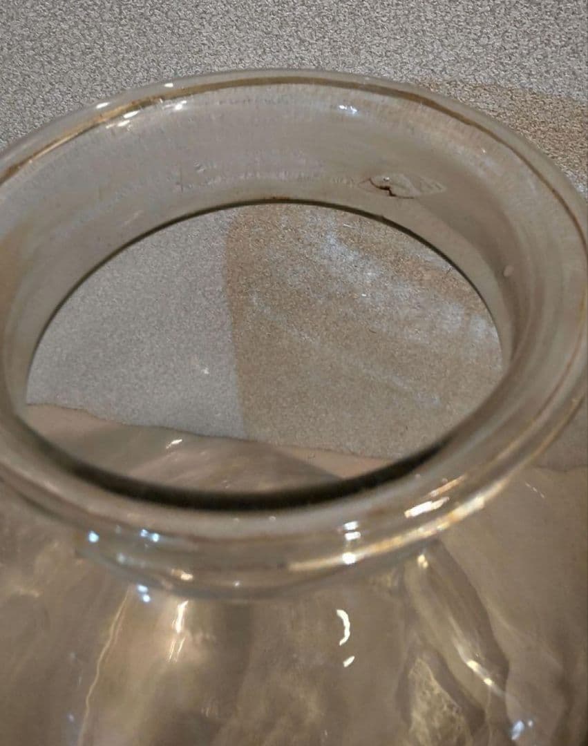 711B44骨董品 置物 昭和レトロ ガラス瓶 骨董