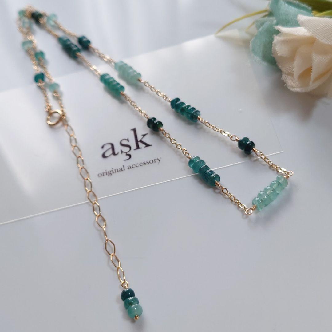 Kayaページ》14Kgf❩ 希少✧*グランディディエライトのネックレス