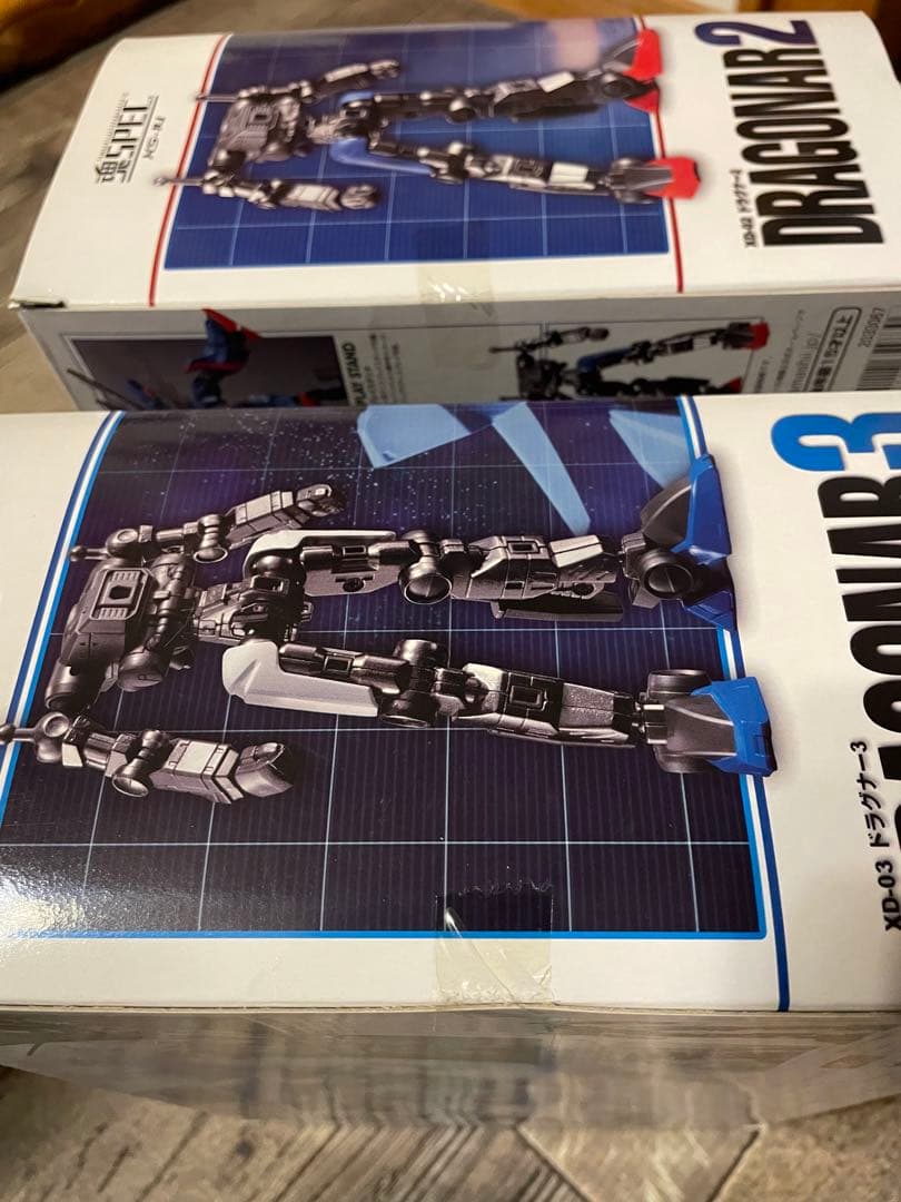 魂spec ドラグナー1.2.3.ファルゲン 箱痛み未開封